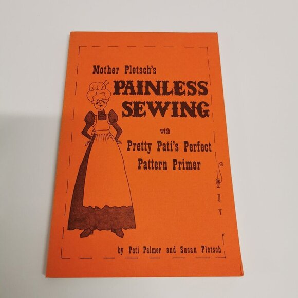 1980s Mother Pletsch's Painless Sewing Vintage Book Pattern Primer Seamstress - Picture 2 of 11